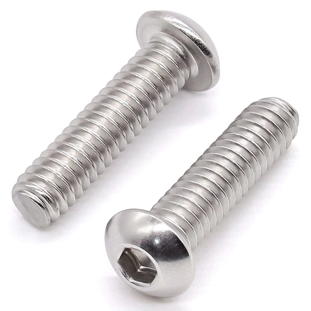 Manufacturer Button Head Torx Stainless Steel Screws with Nylon Patch ISO7380