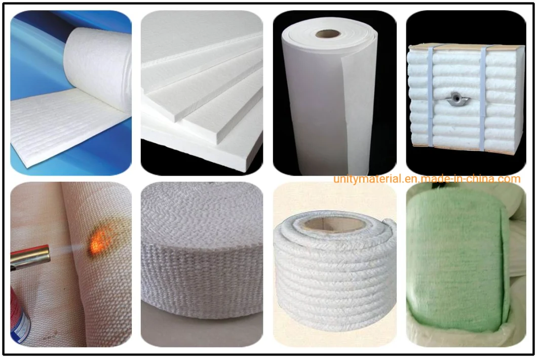 Heat Resistane Refractory Ceramic Fiber Adhesive Tape for Insulation Material Coated Al Foil