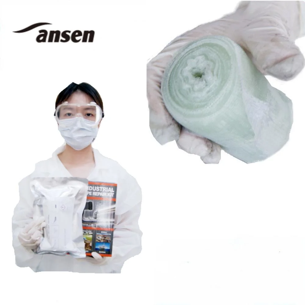 Aluminium Packing Pipe Repair Bandage Leak Sealing Kit Factory Supply Fiberglass Tape