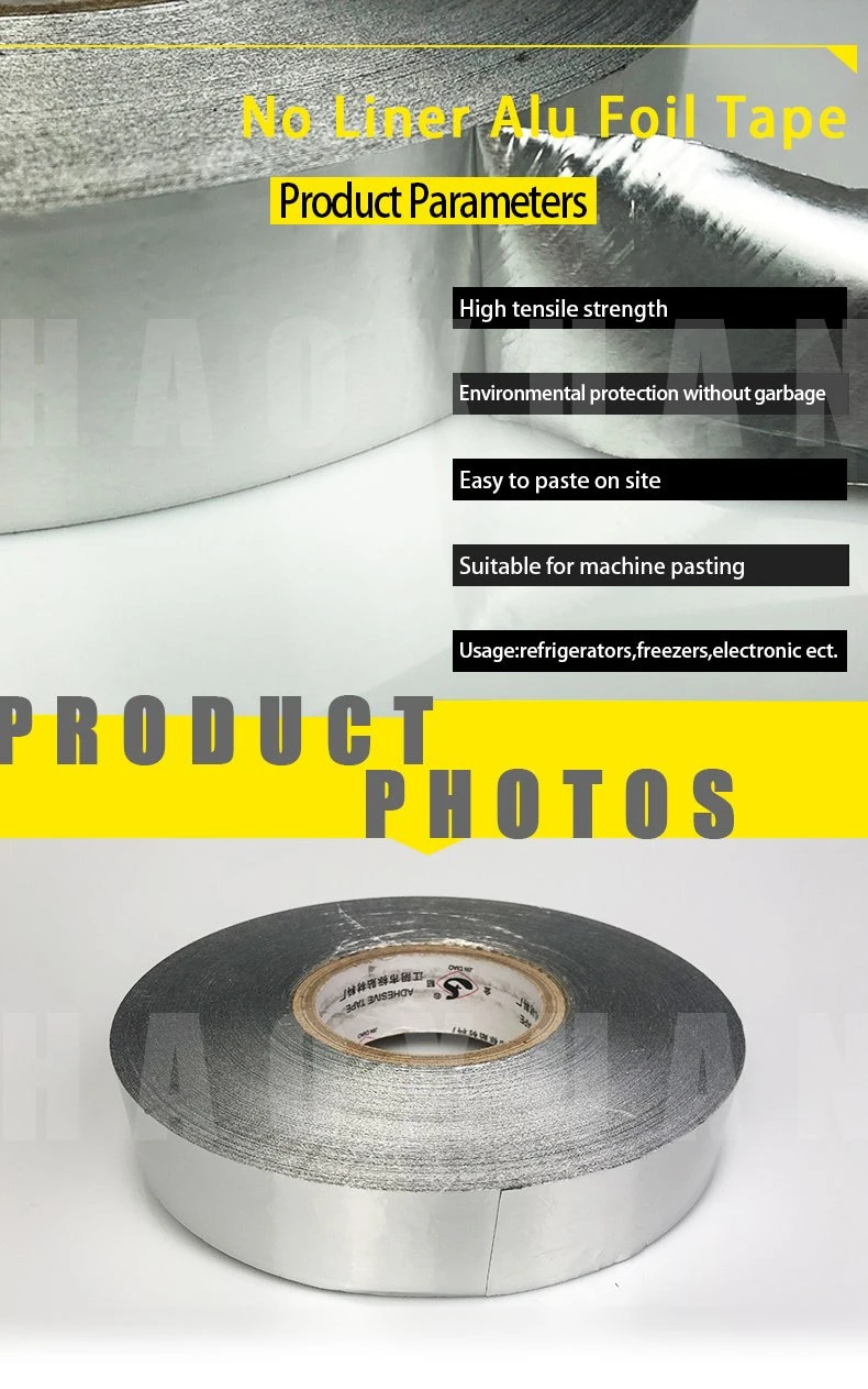 Fiberglass Cloth Laminated Aluminum Foil Roll Tape for Low Voltage Application