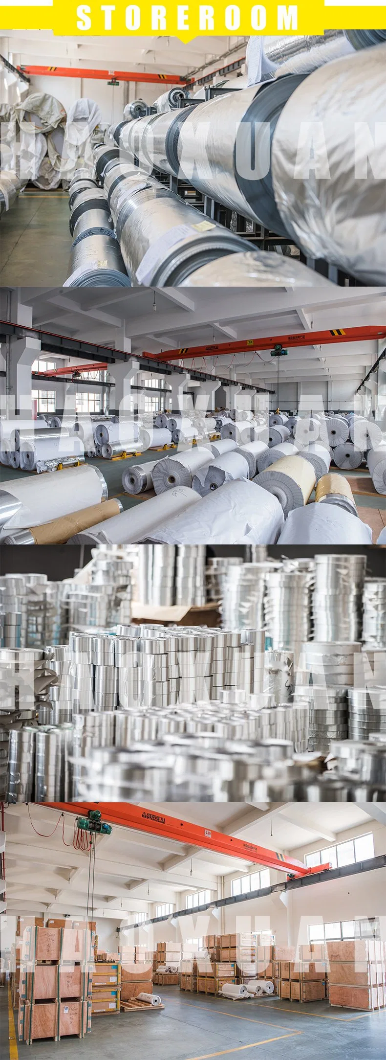 Fiberglass Cloth Laminated Aluminum Foil Roll Tape for Low Voltage Application