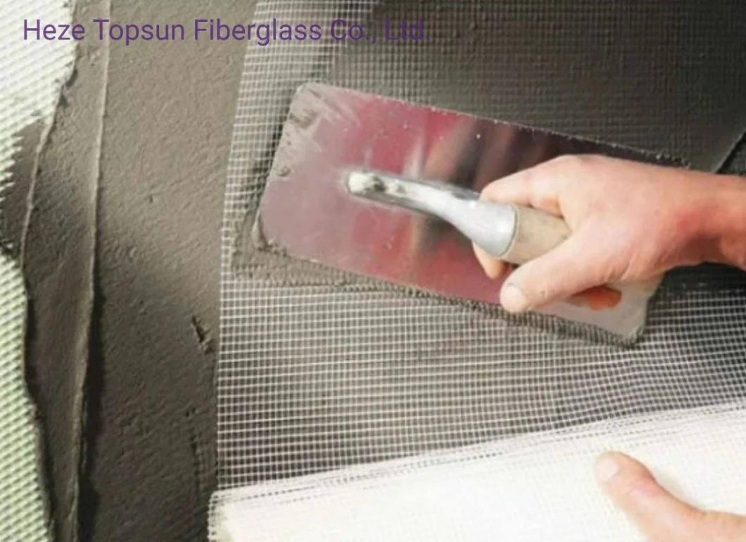 Asphalt Roofing Waterproof Glass Fiber Mesh 145GSM