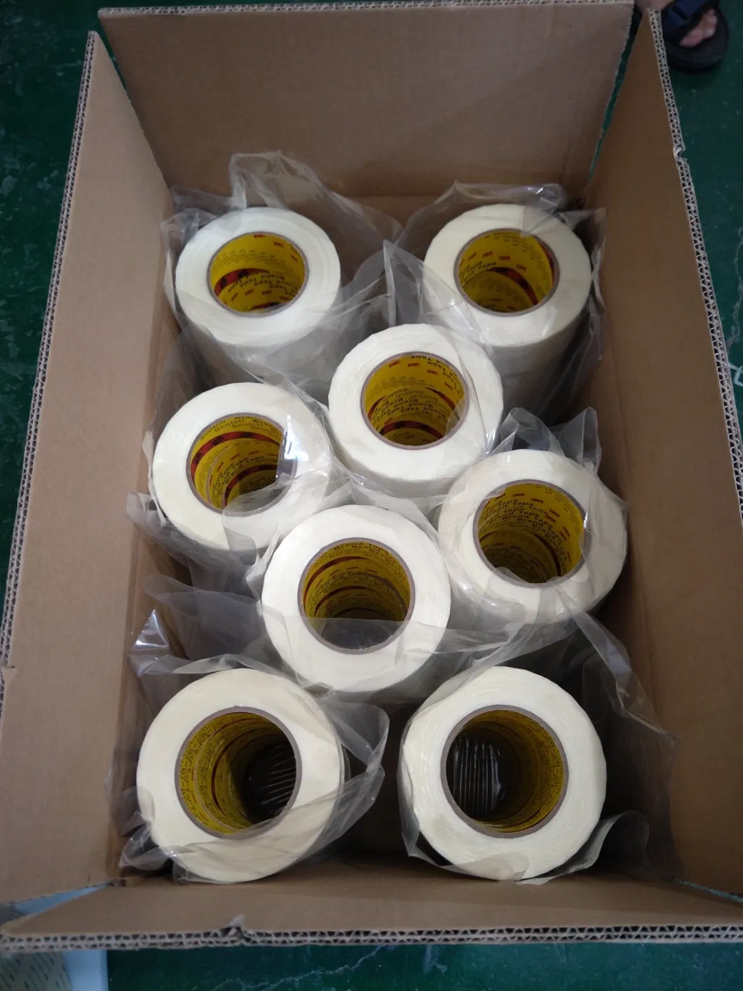 Heavy Duty Fiberglass Filament Tape 3m 898 Reinforced Filament Strapping Tape for Carton Box Packing