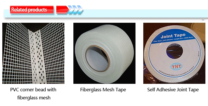 Alkali Resistant Reinforcement Concrete Fiberglass Plastering Mesh