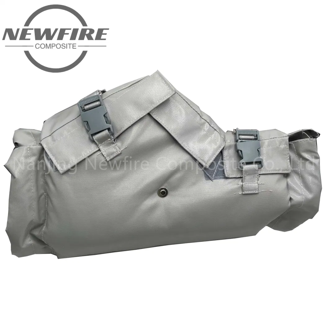 Chinese Factory High Quality Fiberglass Mesh and Excellent Price Waterproof Removable Heat Exchanger Insulation Jackets