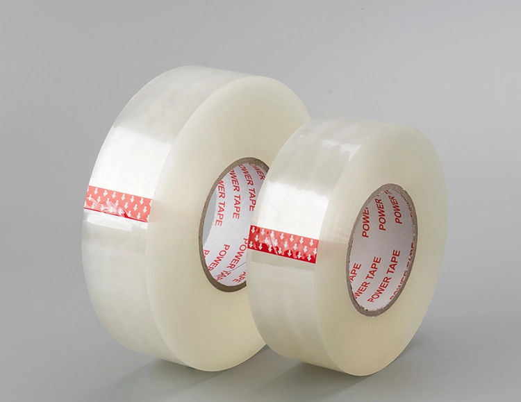 Clear BOPP Adhesive Packing Tape with Big Roll 200m 300m 400m 500m 45mm 48mm