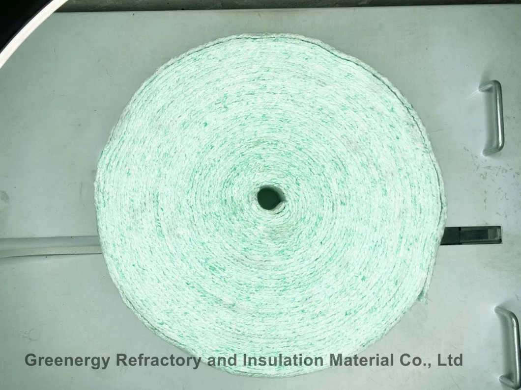 Greenergy Bio-Soluble Fiber Woven Cloth with S. S Wire Fiberglass Filament Reinforcement Bio Soluble Fiber Tape