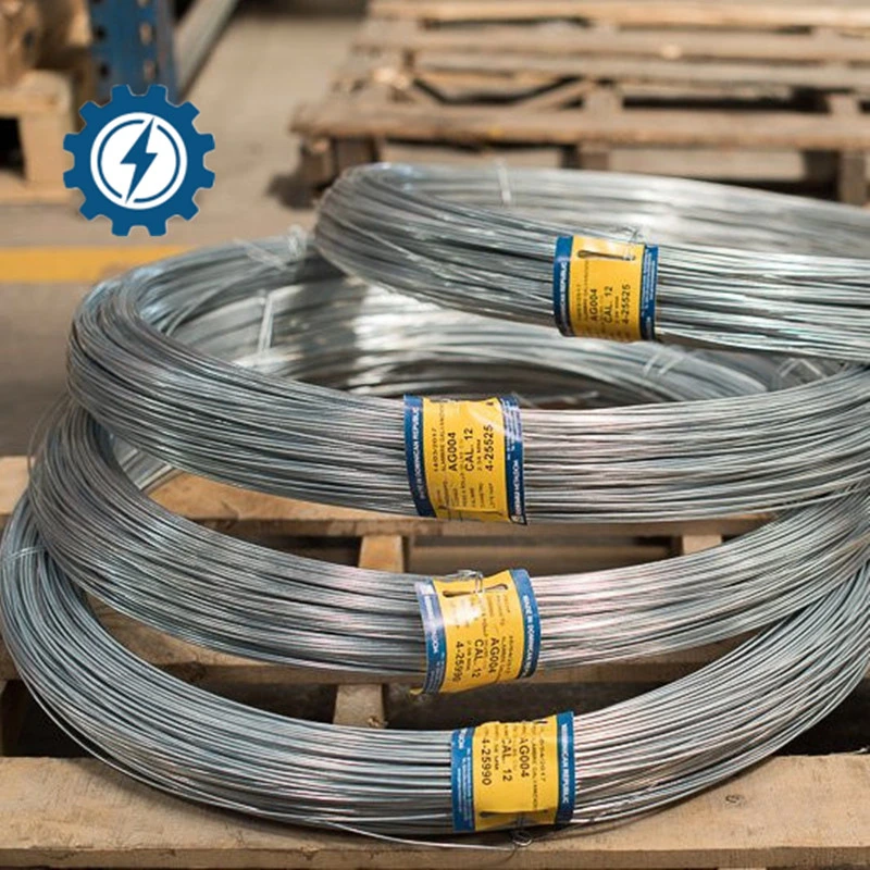 9 Guage Hot Dipped Galvanized Metal Steel Iron Wire Roll 2mm 3mm