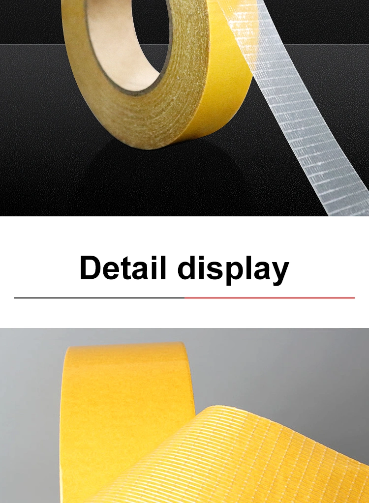 Double-Sided Cross Weave Filament Tape Fiberglass Strong Adhesive Tape
