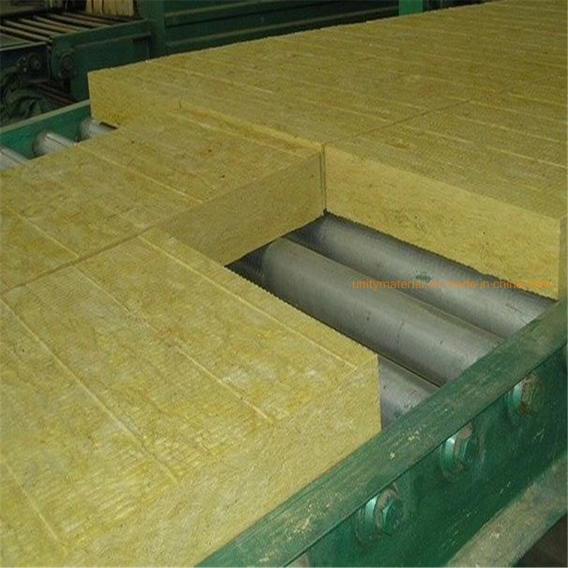 Thermal Insulation Basalt Fiber Construction Fire Rock Wool Roll with Wire Mesh