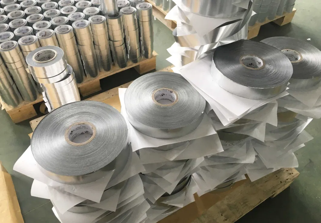 Glass Fiber Reinforced Aluminum Foil Insulation Cloth Metal Trim Tape