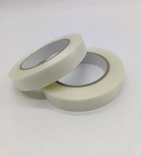 Filament Glassfiber F Class Transformer Winding Electrical Mesh Reinforced Insulation Strapping Tape