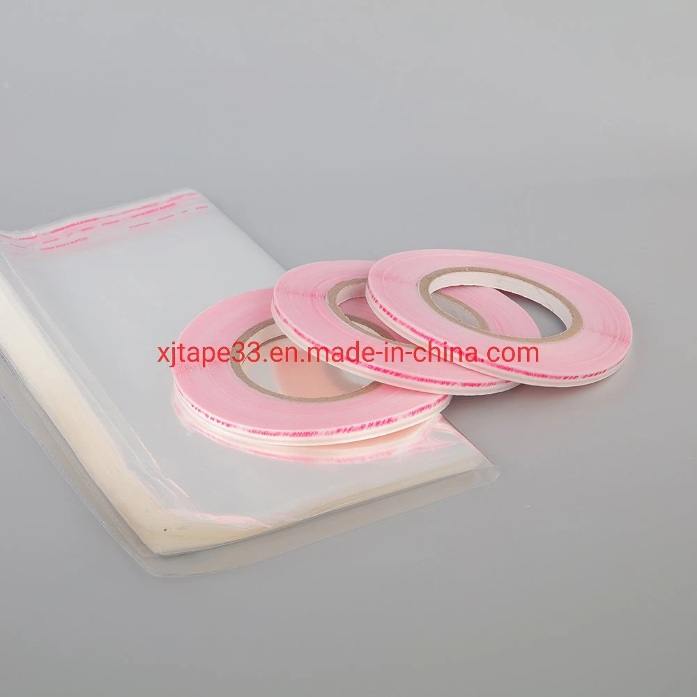 Double Sided Packing Adhesive Tape Resealable Bag Sealing Tape