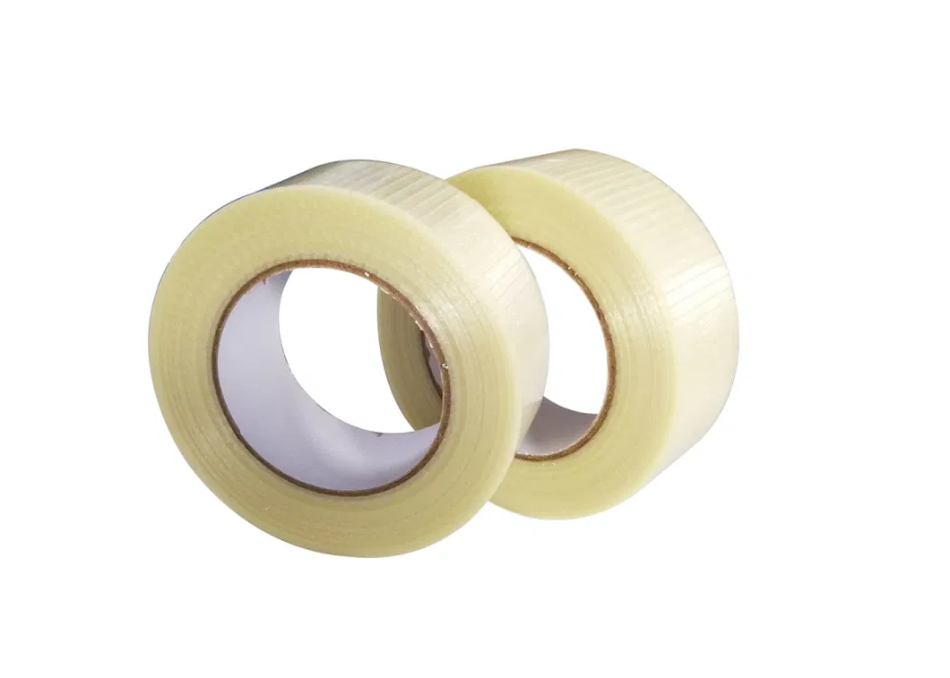 Bidirectional Fiberglass Reinforced Filament Tape Rolls for Toys Fixed
