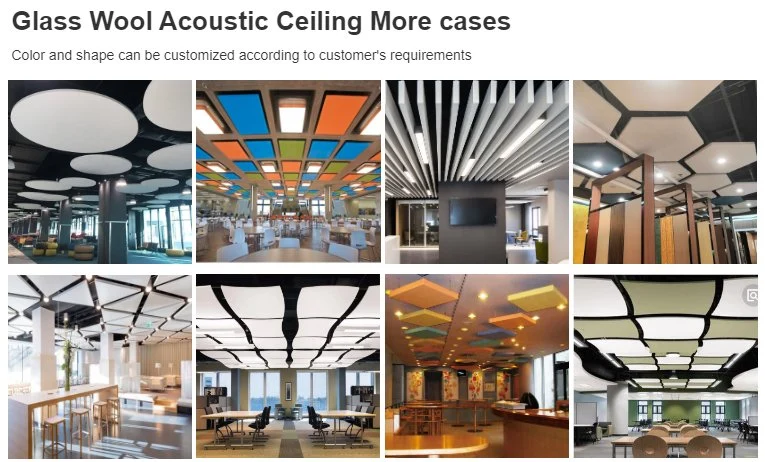China Wholesale Acoustic Panels Fiberglass Sound Absorbing Panel for Office Studio Decoration