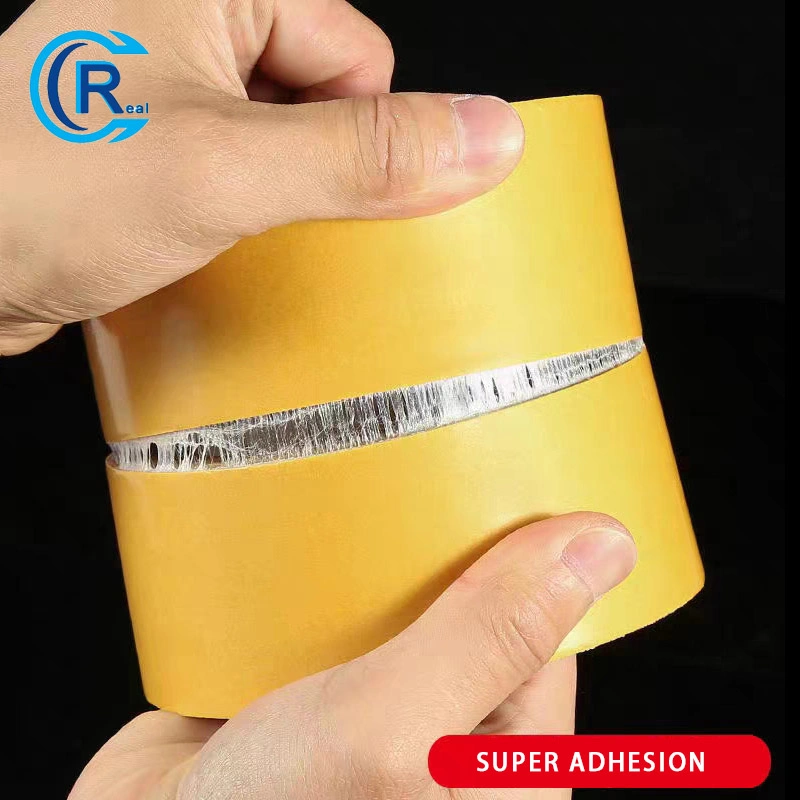 Double-Sided Fabric Tape Adhesive Tape, Multi-Purpose Fiberglass Mesh Tape Heavy Duty Super Adhesive Double Sided Mounting Tape, High Viscosity, No Residue, for