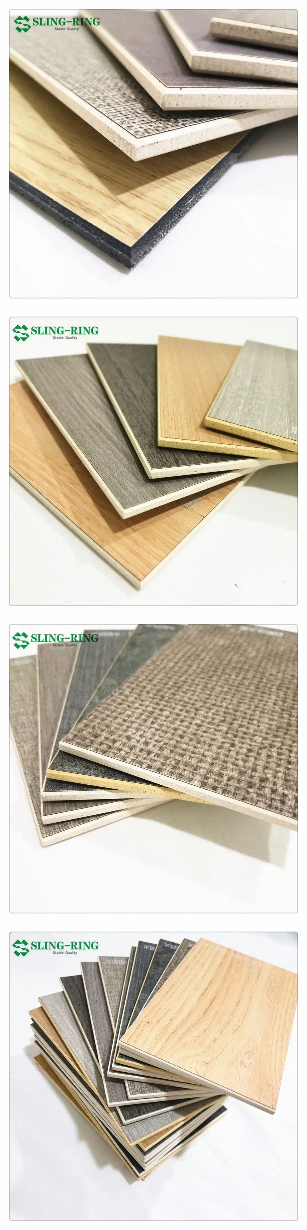 Waterproof Spc WPC Wall Panel Artificial Wood Composite Fluted Hollow Wall Covering 3D Effect Nature Wood Grain Texture