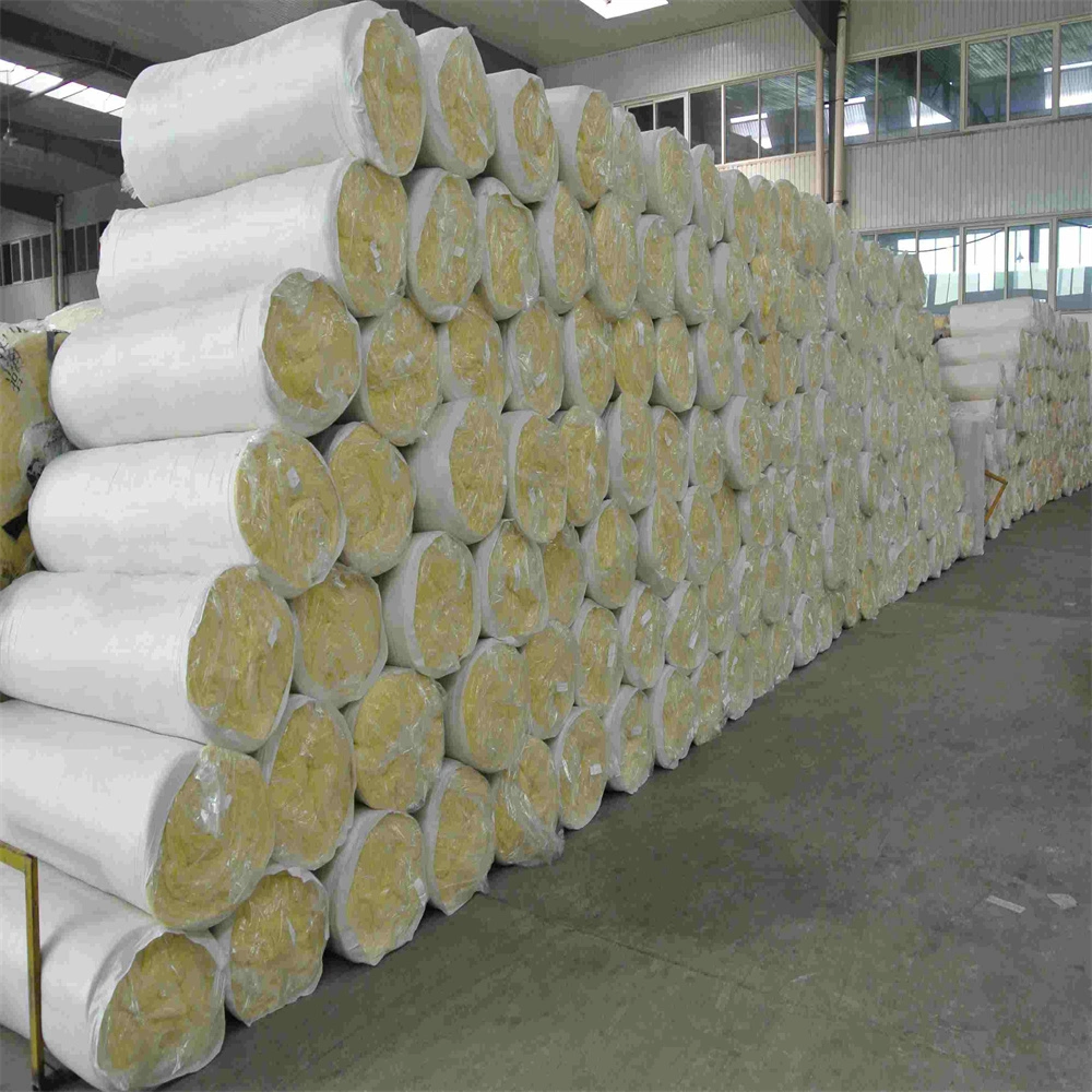 Aluminum Foil Covering Fireproof Glass Wool Fiberglass Wool Insulation Roll