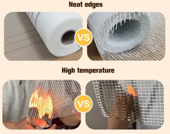 Orange White Blue Yellow Fiberglass Mesh Tape Plaster Repair Is Crack and Alkali Resistant