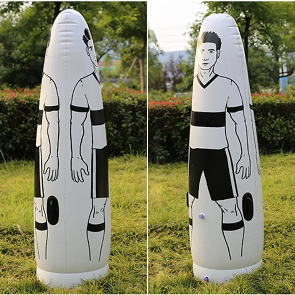 2023 New 1.75m PVC Inflatable Football Training Mannequin