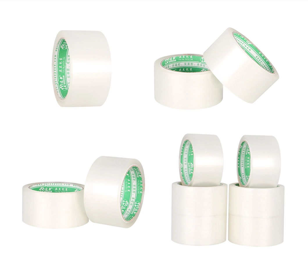 Transparent BOPP Jumbo Roll Self Office Filament Adhesive Tape