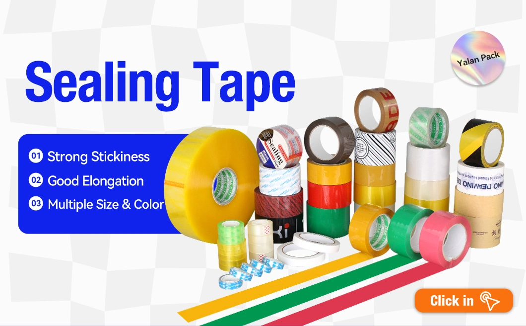 Transparent BOPP Jumbo Roll Self Office Filament Adhesive Tape