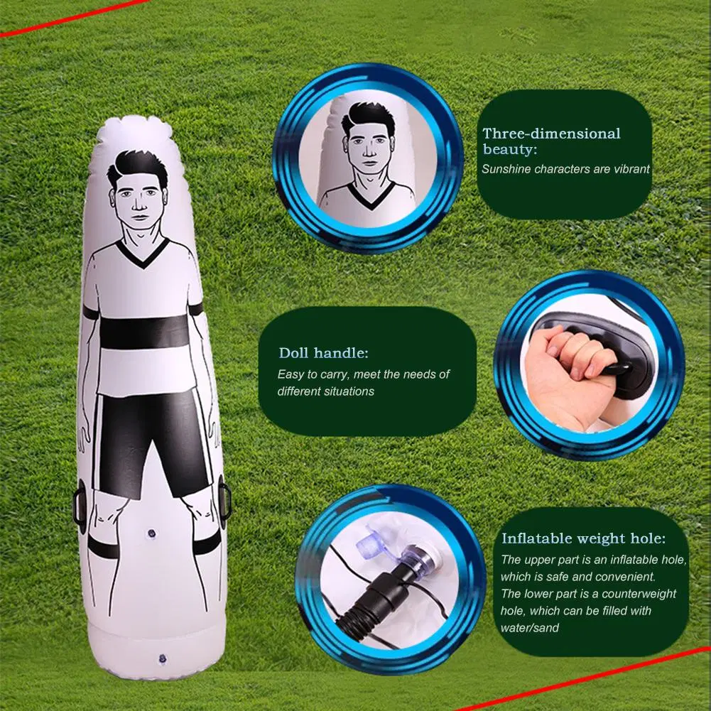 2023 New Inflatable Soccer Dummy Inflatable Football Dummy