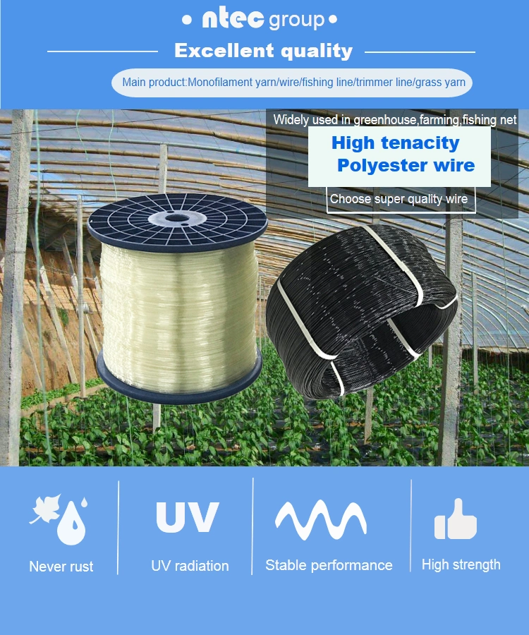 Ntec or OEM Polyester Monofilament Wire Vineyards