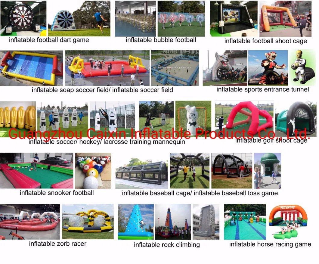 2023 New Inflatable Soccer Dummy Inflatable Football Dummy