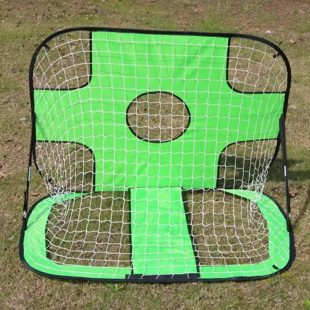 Folding Portable Soccer Ball Football Training Equipment Net Indoor Kicking Pop up Kids with Mini Goal Bl20052