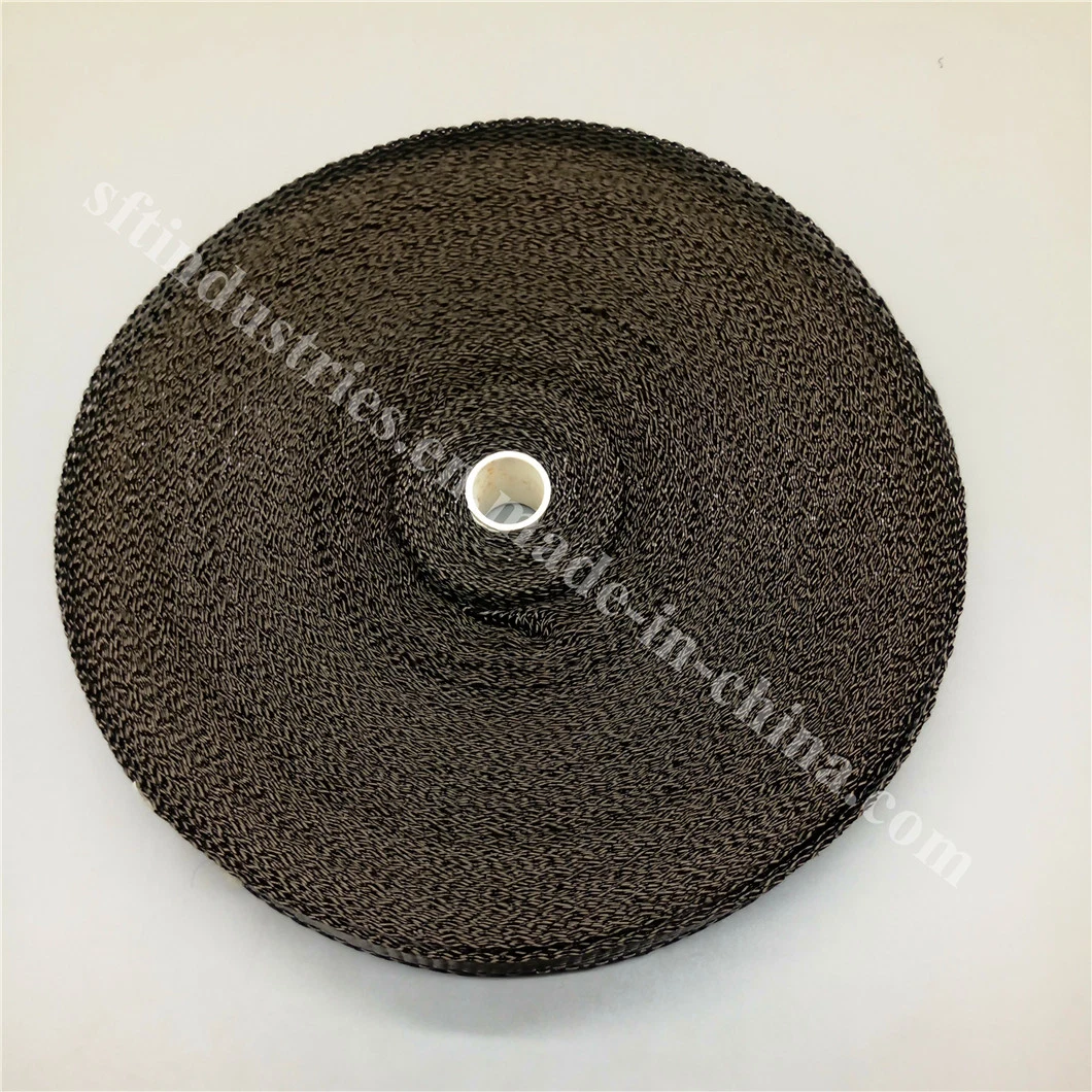 Customized 25mm Width 100% Carbon Fiber Braided Tape for Surfboard