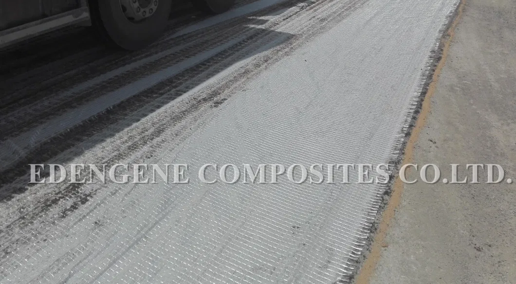 Fiberglass Reinforced Compound Paving Fabric for Asphalt Reinforcement with CE