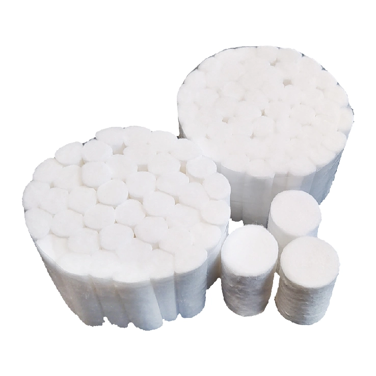 Medical Wool High Absorbency Braid Hydrophilic Disposable Absorbent Cotton Rolls