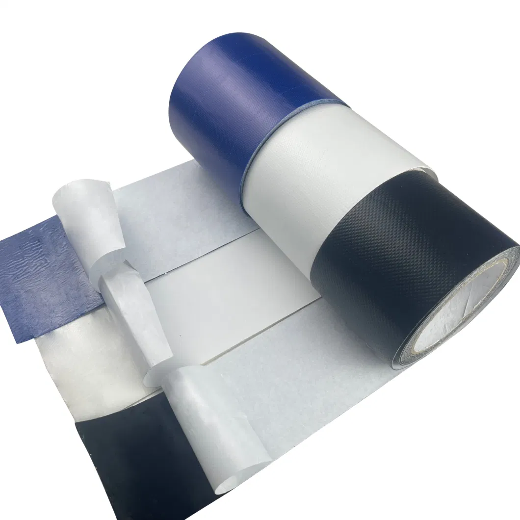 Free Sample Fiberglass Repair Tape for Tarpaulins in Red Color