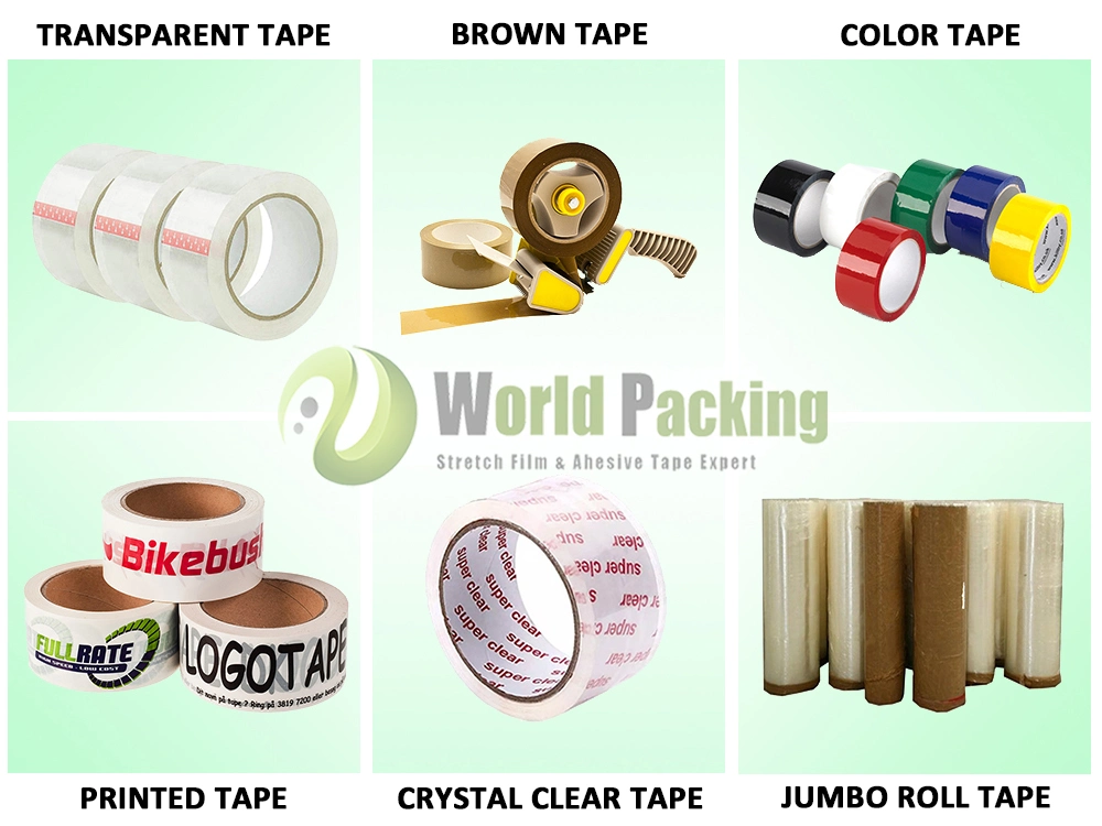 Clear OPP Packaging Adhesive Carton Sealing Tape