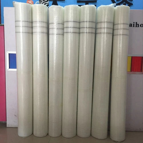 Orange White Blue Yellow Fiberglass Mesh Tape Plaster Repair Is Crack and Alkali Resistant