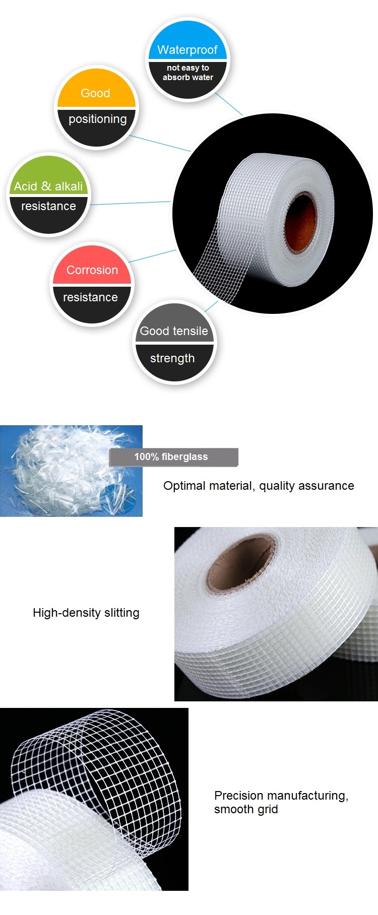 Cost-Effective Wall Plaster Plastic Mesh Tape