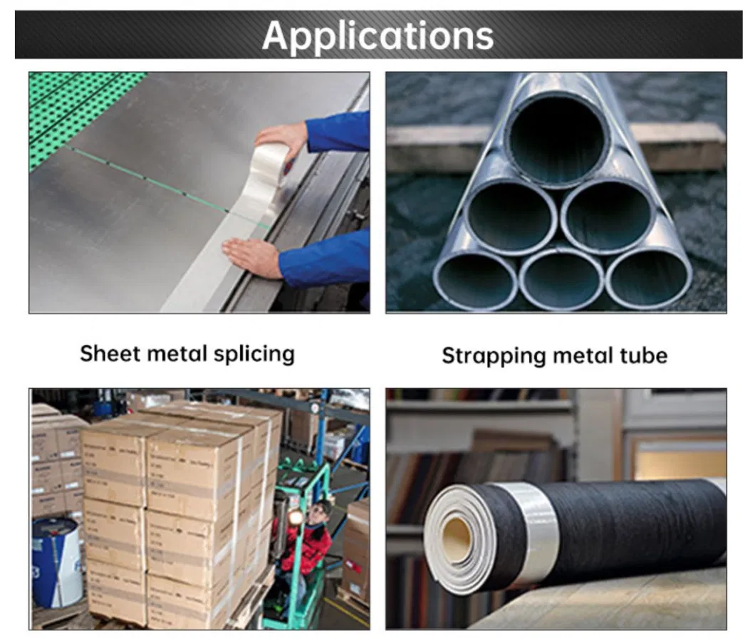 Directional Cross Glassfiber Reinforced Filament Strapping Tape in Jumbo Rolls