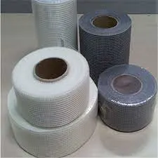 China Professional Fireproof Fibra De Vidrio Fiberglass Plaster Mesh Joint Rolls Tape for Crack Stucco Drywall