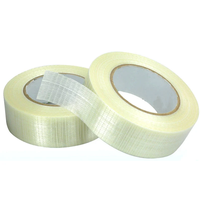 Directional Cross Glassfiber Reinforced Filament Strapping Tape in Jumbo Rolls