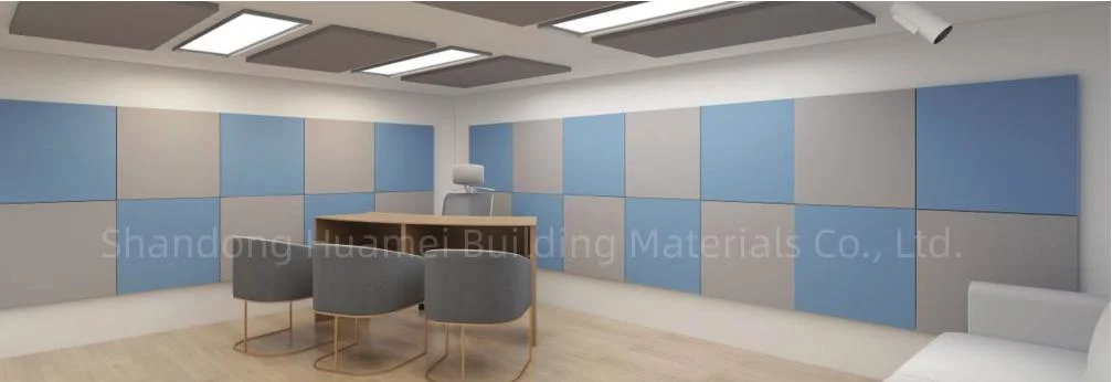 Modern Decoration Wall Panel Fiberglass Wool Acoustic Wall Panels