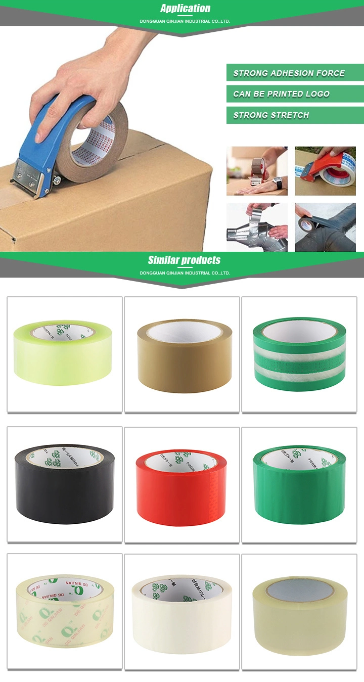 Wholesale Price Amazon E-Bay Hot Sell Product Strong Adhesion BOPP Brown Packaging Adhesive Tape