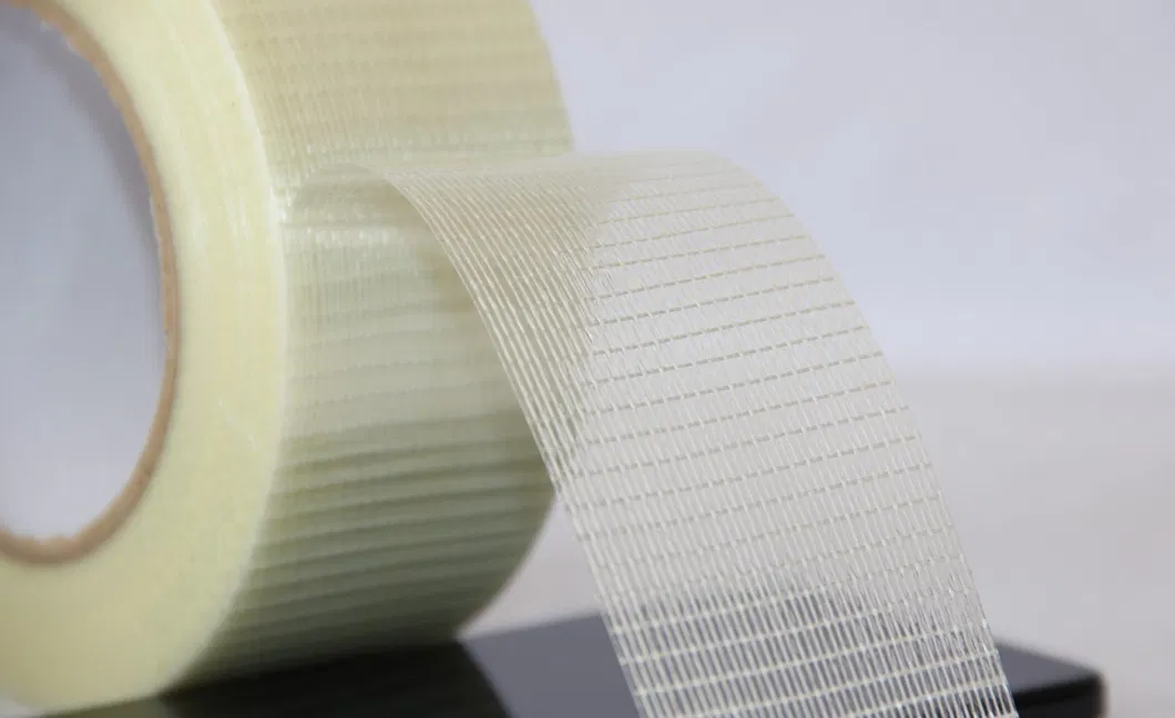 China Market Self-Adhesive Fiberglass Filament Tape for Cricket Bat