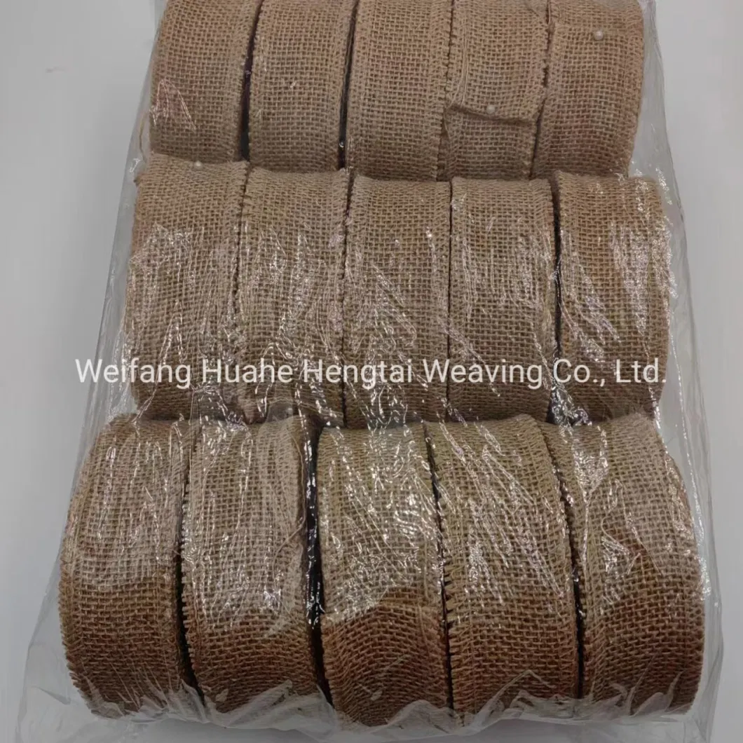 Wholesale of Pure Color High-Quality 4cm Linen Roll in Chinese Factories