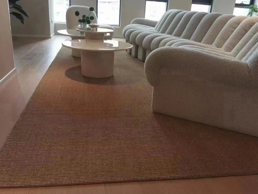 Natural Sisal Woven Carpet Roll Mats Eco-Friendly Sisal Rugs