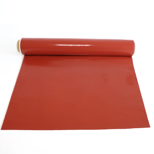 Fireproof High Temperature Silicone Rubber Coated Fiberglass Cloth Fabric for Welding Blanket