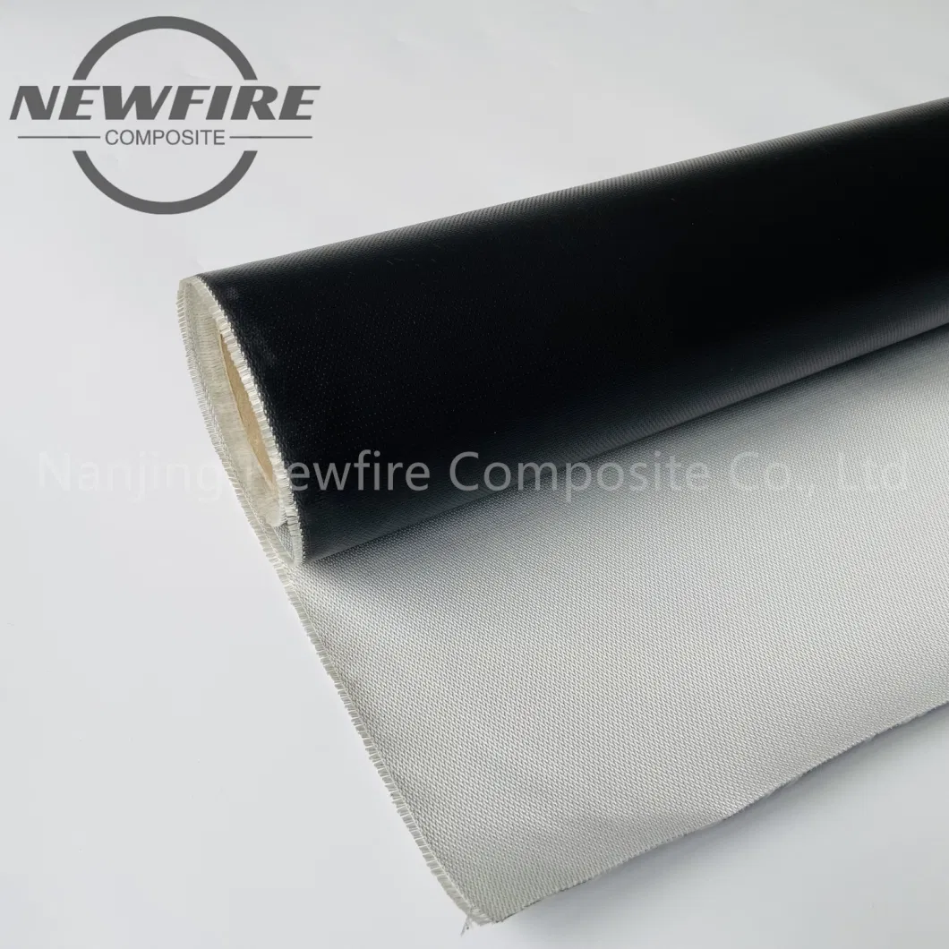 Fireproof Water Proof Anti-Aging Fabric Anti Heat Fiberglass Silicone Cloth Coated Fabric for Surfboards, Extend Width to 2m High Quality Silicone Coated Fabric
