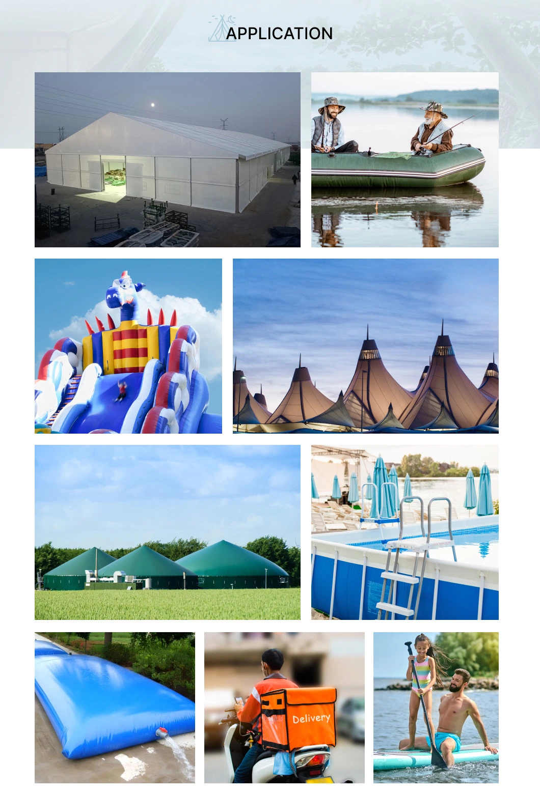 Livite China Factory High Quality Fiberglass Products Fabric for Outdoor Waterproofing Shade