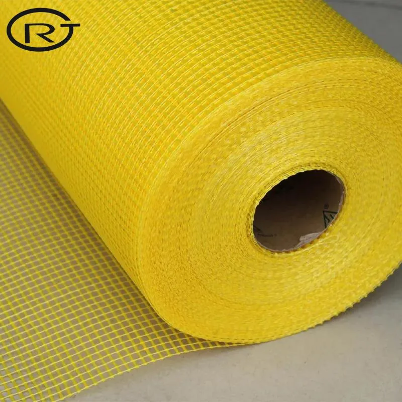 Construction Stone Reinforcement Alkali Resistant Fiberglass Net Mesh 4*4 160gr Fiber Glass Mesh