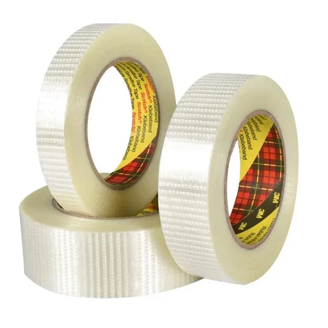 Heavy-Duty Bi-Directional Filament 3m Tape 8959 for Cross Web Splicing